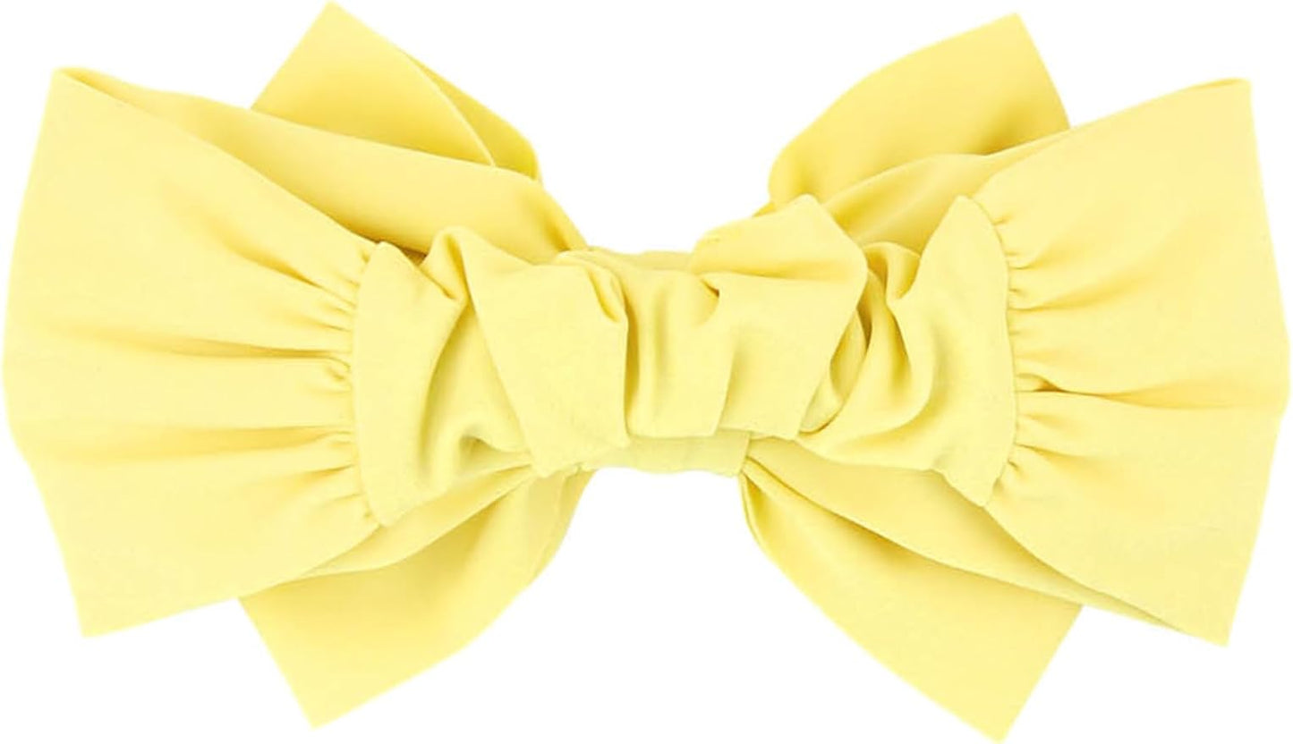 RuffleButts® Girls Swim Bow Headband