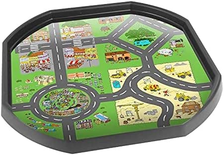 Tiger Town Children's Tuff Tray Play Mat - 33.8 x 33.8 Inches - Vinyl - Tuff Tray NOT Included