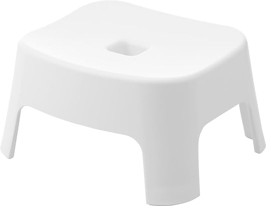 Yamazaki SH13 Magnetic Bath Chair, For Kids, White, W10.0 x D8.3 x Height 5.1 inches (25.5 x 21 x 13 cm), Tower Tower Bath Chair, Bath Chair, For Kids, Toddlers, Easy to Dry 1852