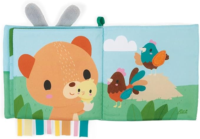 Kaloo - Choo - Choo at the Farm Fabric Activity Book - 0 Months + - K971800