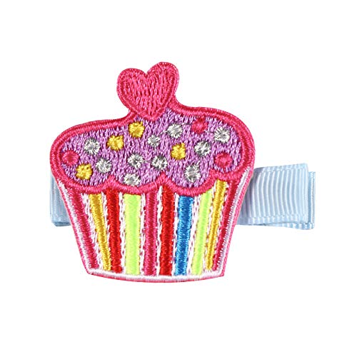 Baby Birthday Hair Clips Pin Birthday Girls Hairclips Cake Crown Girls Hairpin JBC34 (3 Year)