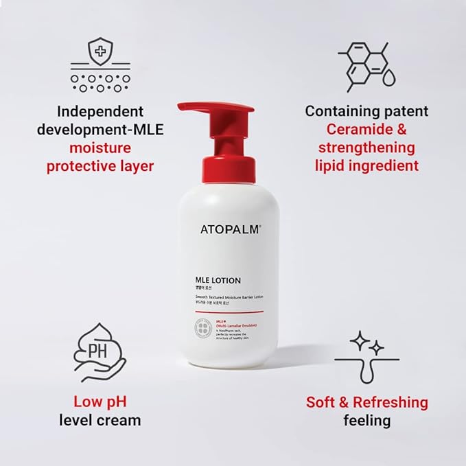 ATOPALM MLE Lotion and Top to Toe Baby Wash Bundle