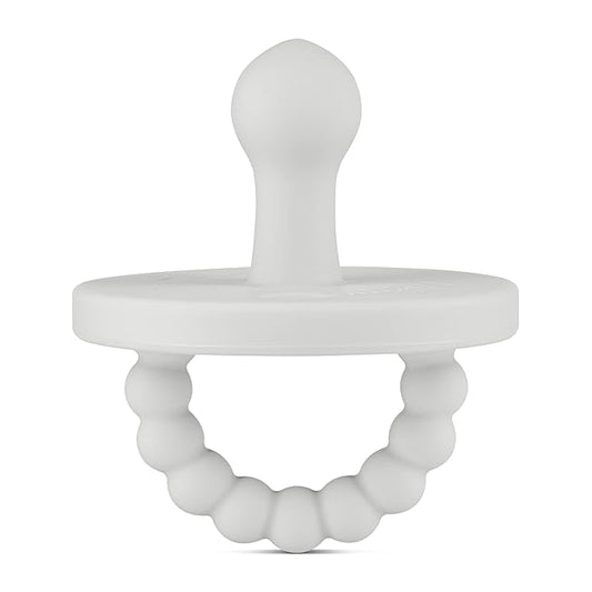 Ryan & Rose Cutie PAT Pacifier Teether (Bulb, Grey)