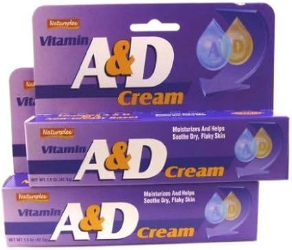 2X Natureplex Vitamin A & D Cream 1.5 oz Diaper Rash Cuts Burns Chapped Skin Good Product quality!!