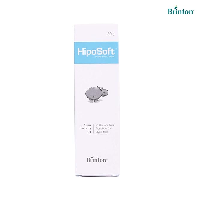 Brinton HipoSoft Diaper Rash Cream | Freedom from Rashes | (30 gm / 1.05 oz.)