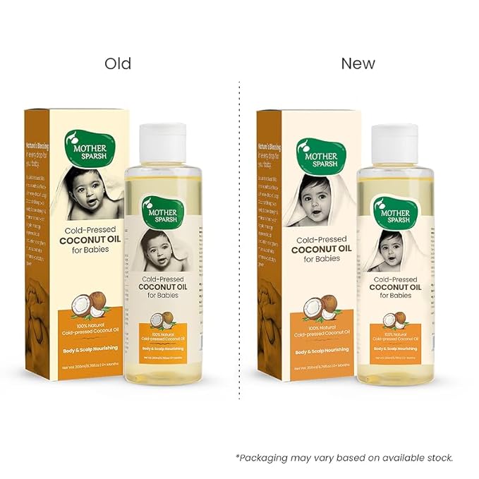 Gentle & Nourishing Coconut Oil for Babies - Cold Pressed