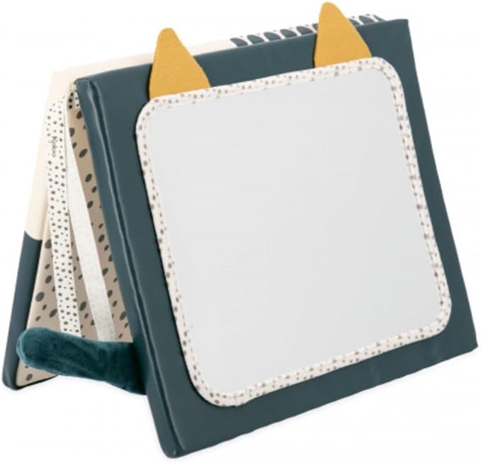 Kaloo - Stimuli - My Sensorial Mirror - Soft Multi Textured Toy for Babies - Early Developments - Polyester - from Birth - K227001.