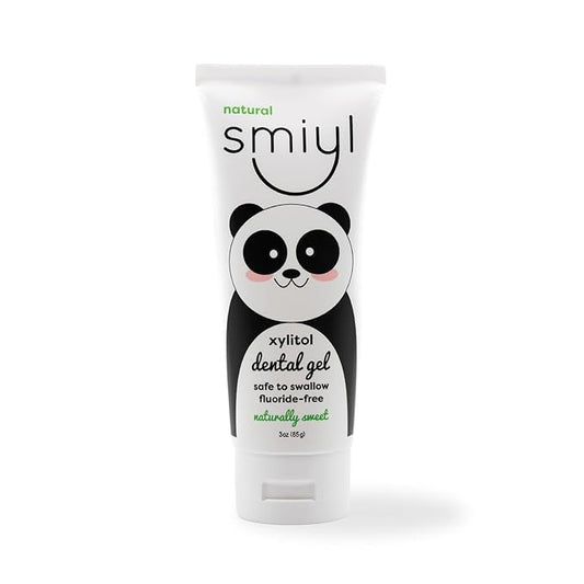 Xylitol Dental Gel for Babies and Toddlers, All-Natural Fluoride-Free Toothpaste for Tooth & Dental Health, No Artificial Flavors, Improves Pacifier Acceptance, Great for Teething Babies 3 oz