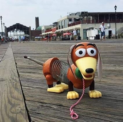 Slinky Disney Pixar Toy Story 4 Dog Kids Pull Spring Toy