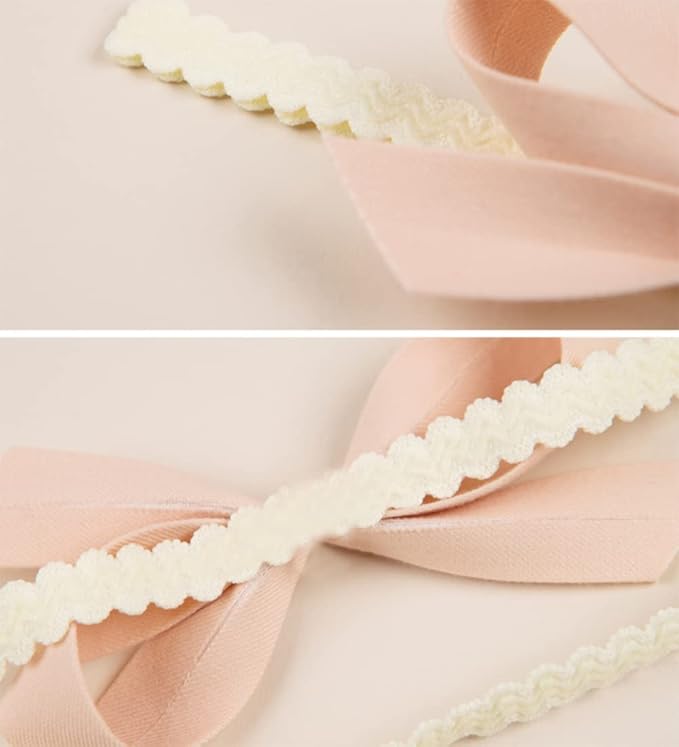 Baby Girls Lace Bow Headband Cute Chiffon Bow-Knot Toddler Hairband Elastic Soft Lace Infants Birthday Party Hair Accessories (Pink-2, One size)