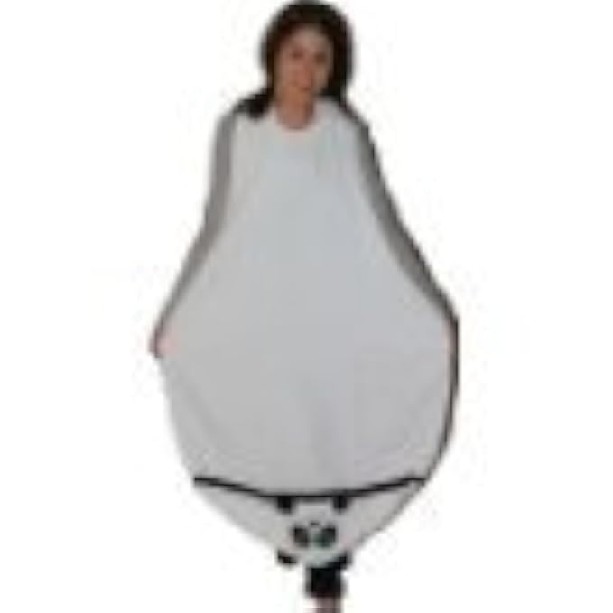 Extra Large Hands Free Absorbent Hooded Towel, Panda, Frenchie Mini Couture