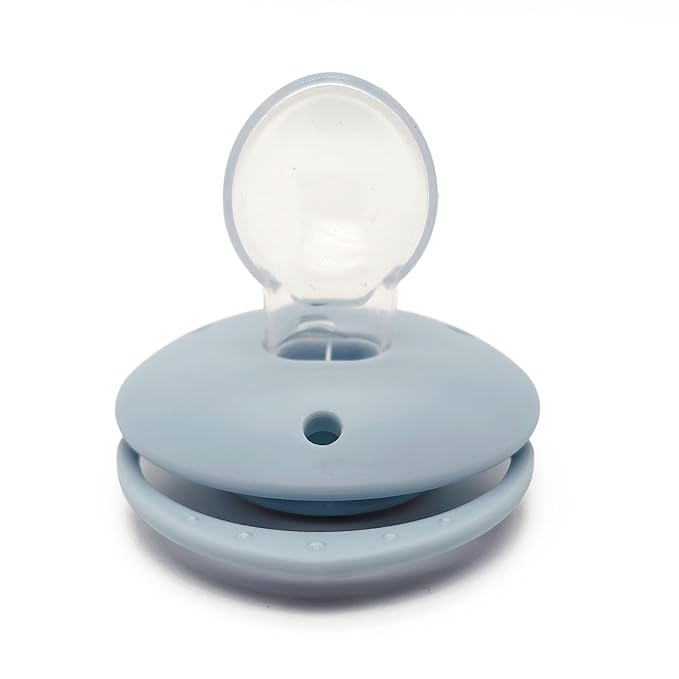 Cute Adult Size Pacifier for Anxiety: Big Shield Paci for Anxiety with Pacifier Clips