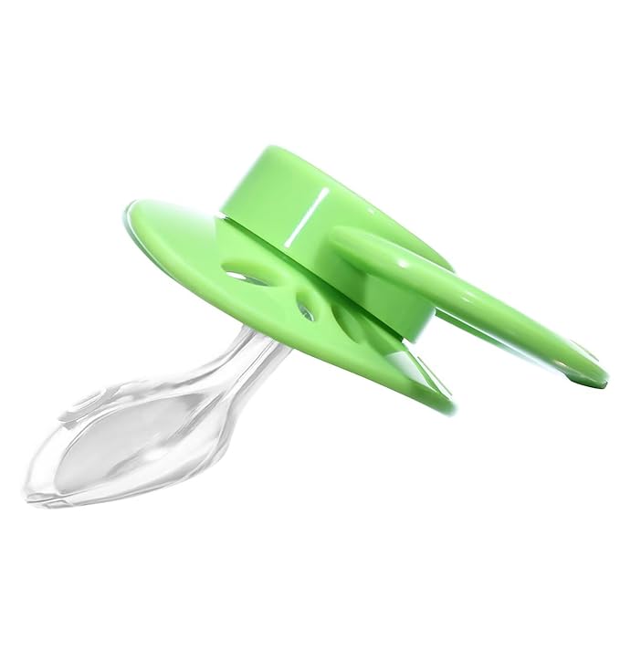 Landofgenie Adult Size Large Shield Pacifiers Butterfly Shaped Cutie Pacifier Green