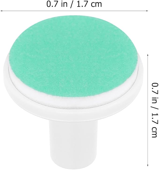 24pcs Electric Nail Trimmer Pads for Safe Replacement Grinding Heads for Electric Nail File for Boy Girl Toddlers Easy to Install Use Sandpaper Material