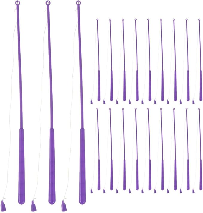 Ipetboom 30pcs Magnetic Fishing Poles: Christmas Bathtub Game Toy with Magnet - Bathtime Pool Activity Rods for Kindergarten Preschool Girl Boy Birthday Party Toys Accessory