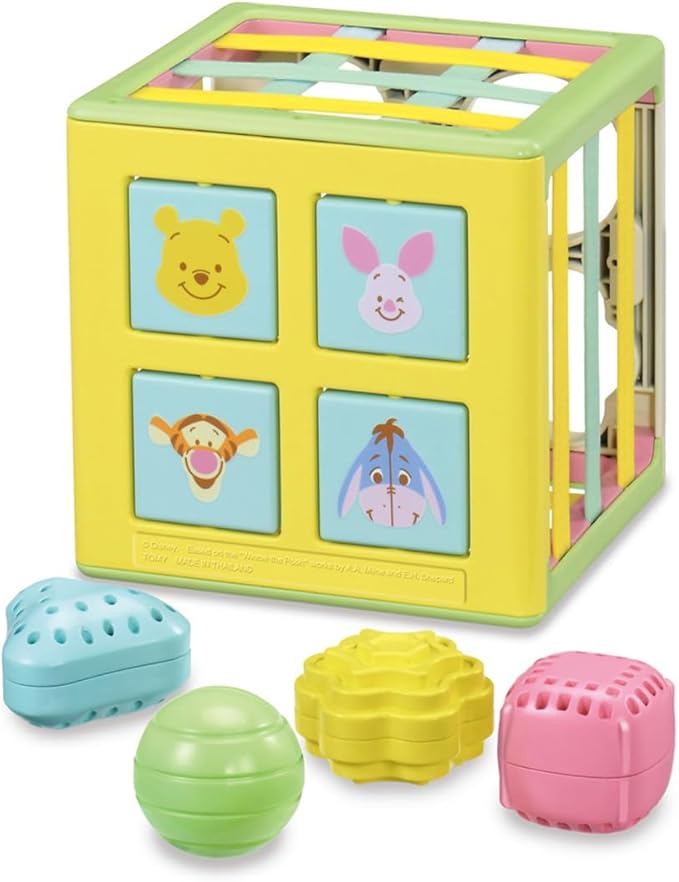 Takara Tomy, Disney’s How to Put It in! String x String Educational Cube Winnie The Pooh