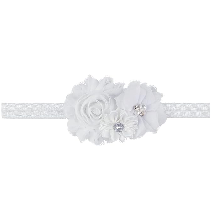 Baby Girl Headbands with Bows.(FD88) (Yellow Pink White)