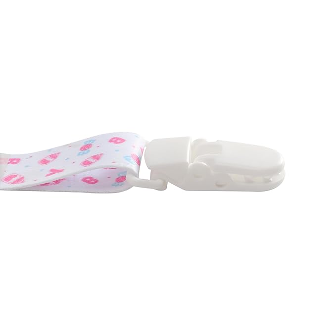 Cute Adult Pacifier Clips: Pacifier Holder Clip with Convenient Hook Loop - Bad Rock Bunny & Rabbit Windmill Puppy - 17 Inch Long 3 Pack Set