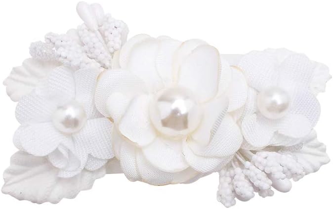 Flower Hair Clip for Baby Girl, Lightweight Hair Bow with Boutique Fully Lined Alligator Clip for Toddler Teens Gifts