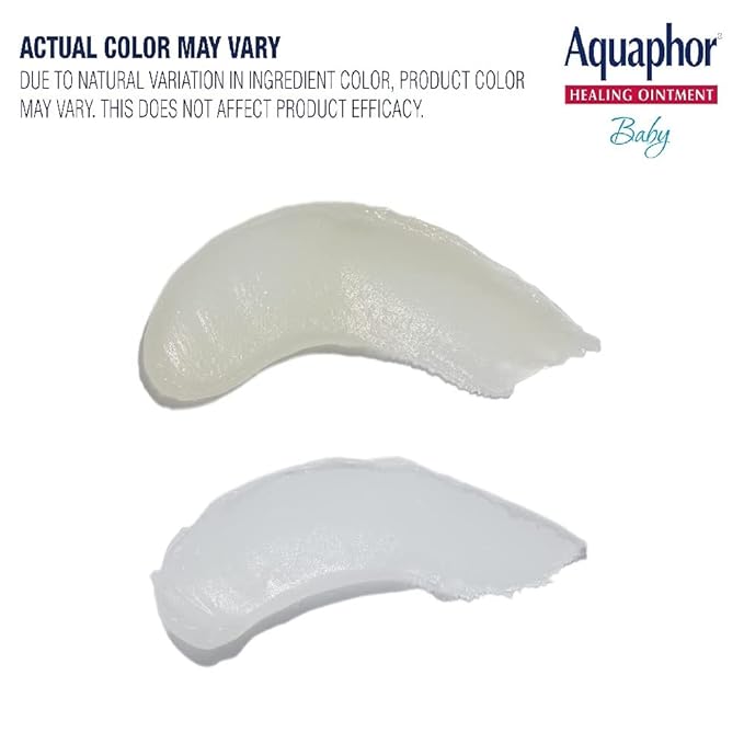 Aquaphor Baby Healing Ointment Advanced Therapy Skin Protectant for Chapped or Dry Skin, Drool Rash and Diaper Rash Ointment, 14 Oz Jar