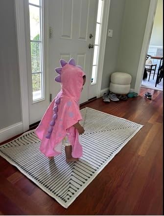 Soft Cotton Baby Bath Towel Beach Towel Bathrobe for Kids 0-8 years