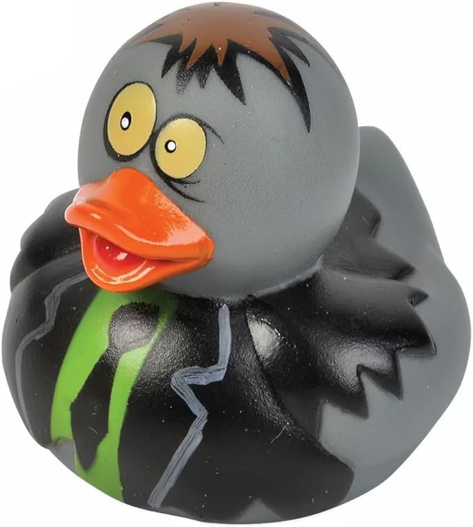 2-inch Zombie Rubber Duckies (Bulk Pack of 12 Ducks)