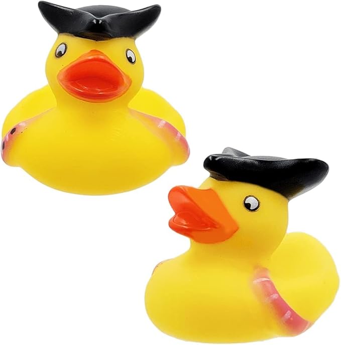 St. Patrick's Pirate Rubber Duck 400-Pack Toy Duckies for Kids, Bath Birthday Projects Gifts Baby Showers Classroom Summer Beach and Pool Activity Party Favors, 2" Inches