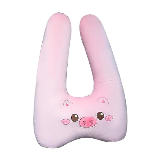 Generic Car Seat Belt Pillow and Adjuster Kit for Kids, Travel Pillow Headrest Neck Support Cushion Seatbelt Cover and Safety Strap Protection Pad for Body Protector Rest (Unicorn)