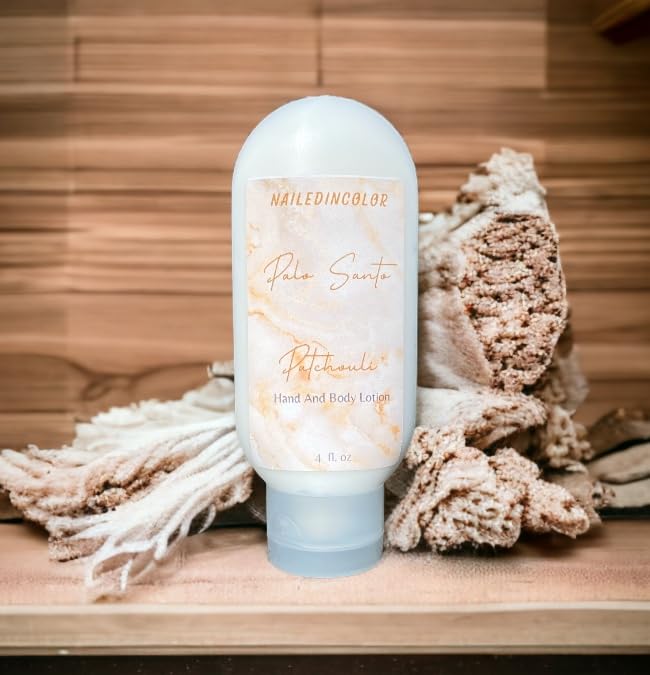Palo Santo Patchouli Women's Goats' Milk Hand and Body Lotion- Ladie's Moisturizer-Cosmetic-Skin Care-Scented Lotion