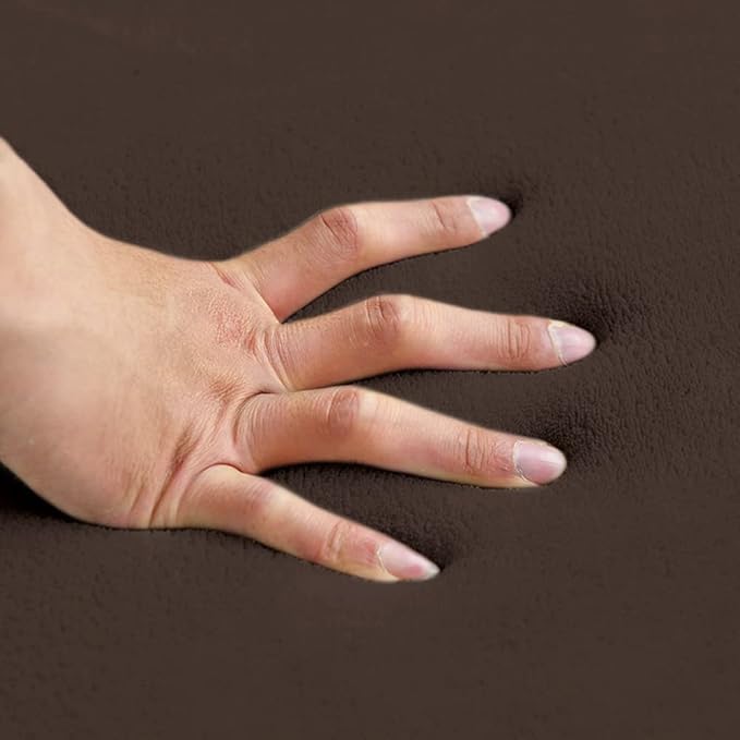 Loartee Nursery Rug Coral Velvet Crawling Rugs Mat Area Rugs Play Crawling Mat(5'11"x6'7", Coffee) for Toddler Children Play Mat Yoga Mat Exercise Pads Carpet