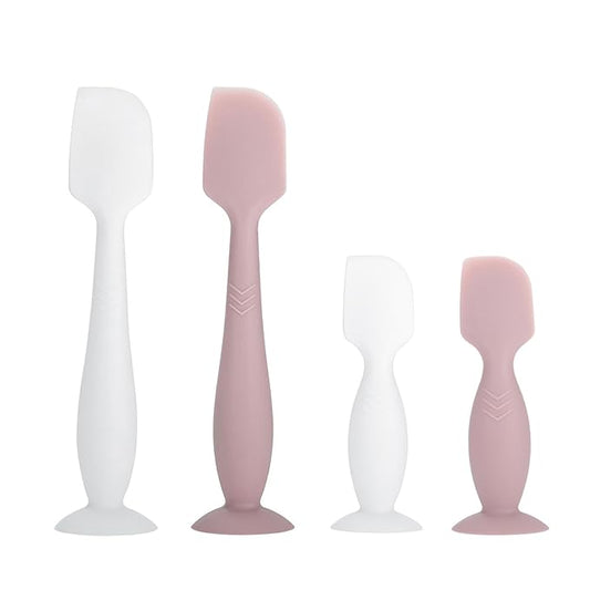 Baby Diaper Cream Spatula Applicator, 4 Pack Butt Spatula Diaper Rash Cream Applicator for Butt Paste Diaper Cream, Newborn Baby Essentials, 2 Large and 2 Mini Sizes