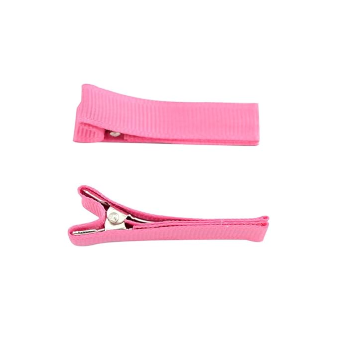 inSowni 20 Pack 1.8" Fully Lined DIY Alligator Hair Clips Barrettes for Baby Girls Toddlers