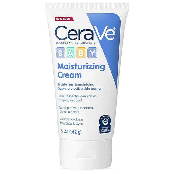 CeraVe Baby Wash & Shampoo | 2-in-1 Tear-Free Baby Wash, Paraben & Baby Cream | Gentle Moisturizing Cream with Ceramides & Baby Lotion | Gentle Baby Skin Care with Ceramides