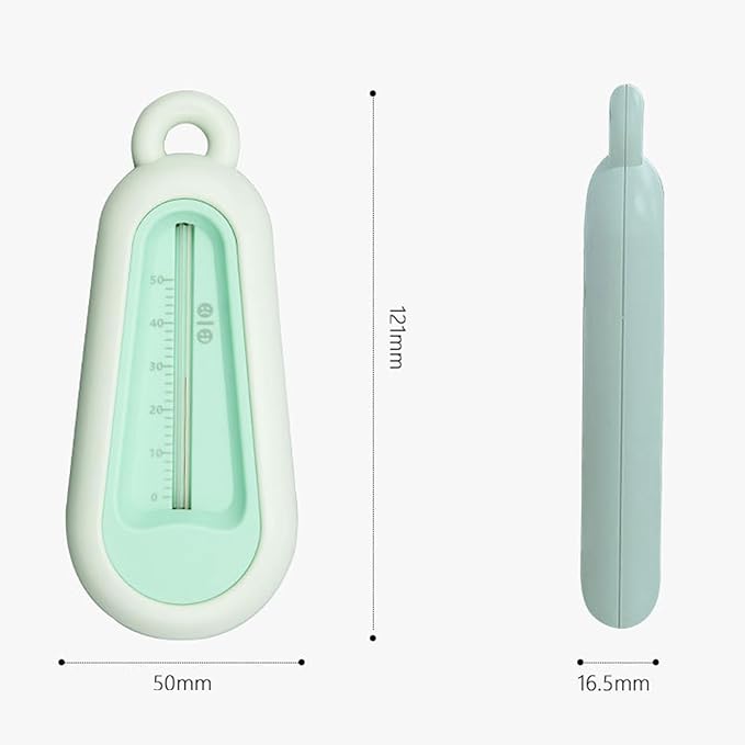 Water Temperature Meter Bath Bathtub Thermometer for Infant Toddlers Baby Care Accessories ABS Temp Test Sensor Temperature Meter 0-50℃ Baby Care Accessories, grass green