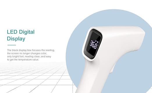 BBLove Non-Contact Infrared Forehead Digital Thermometer for Adults, Babies, Children, Kids