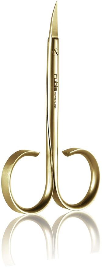 Rubis Nail Scissors Classic Gold