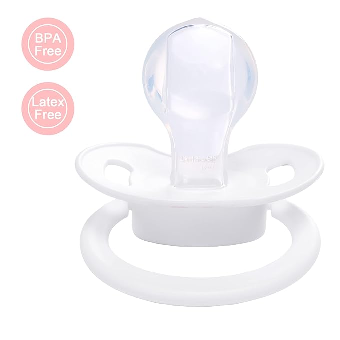 LittleForBig Bigshield Generation-II Adult Sized Pacifier Printed Set - Baby Cuties Pattern