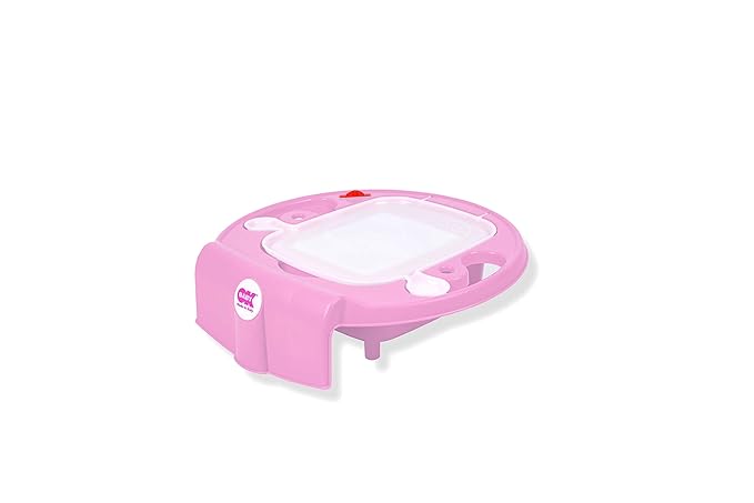 OKBABY Space - Mini Washbasin for Children, Attaches to Bathtub or Bidet - Fuchsia