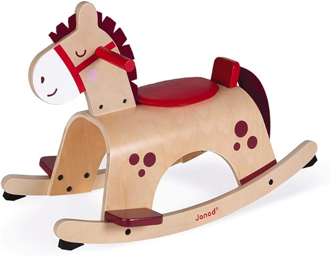 Janod Classic Rocking Pony - Ages 1+ - J08023