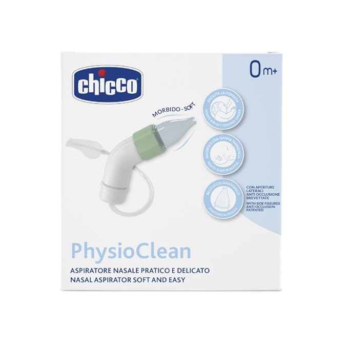 Chicco Phisio Clean Nasal Aspirator Soft and Easy