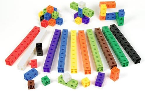 EAI Education Linking Cubes: 2 cm - Set of 100 in jar
