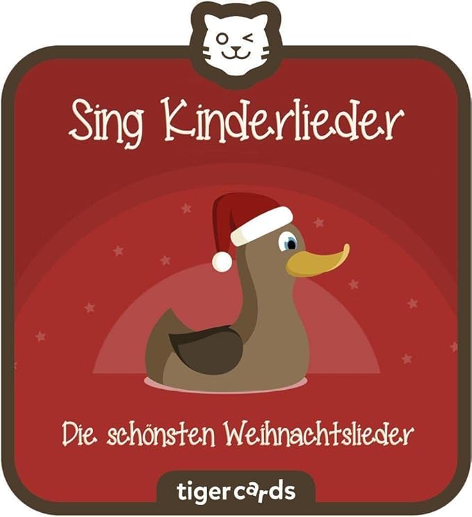 tigermedia tigercard Sing Kinderlieder Die schönsten Weihnachtslieder Kinder tigerbox Boombox Radio Plays Audio Books Children's Music