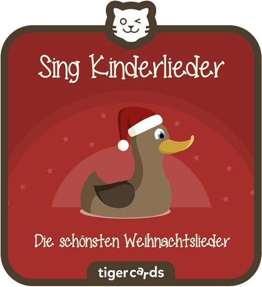 tigermedia tigercard Sing Kinderlieder Die schönsten Weihnachtslieder Kinder tigerbox Boombox Radio Plays Audio Books Children's Music