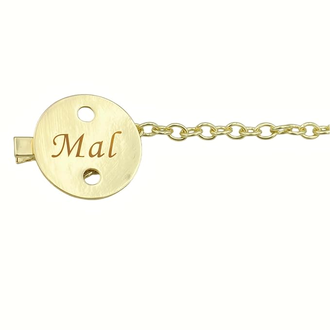 Personalized Baby Pacifier with Name Ideal Gift for Boys and Girls Pacify Custom Bling Pacifier Binky (Gold)