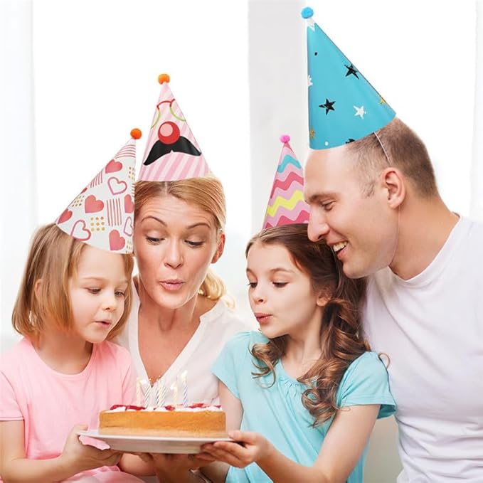 Boy Girl Birthday Crown, Prince Princess Birthday Hat Headband Tiara Crown Cake Photo Prop Party Decorations