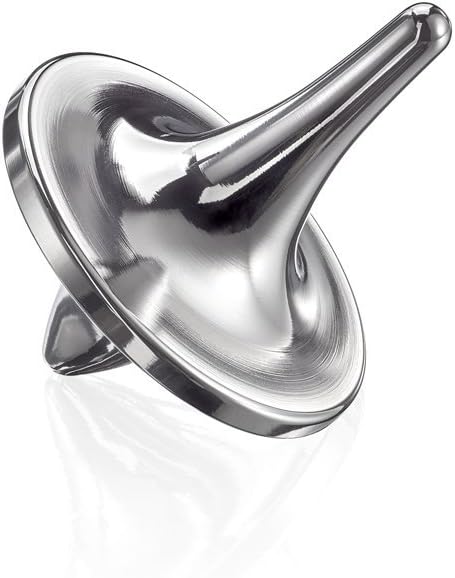ForeverSpin Stainless Steel(Mirror-Finish) Spinning Top - World Famous Spinning Tops