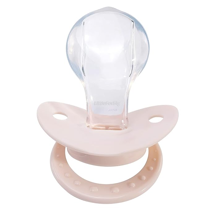 Littleforbig Smallshield Adult Sized Pacifier Ivory