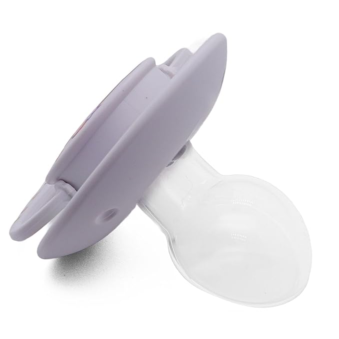 Adult Anxiety Relief Pacifier Large Shield Little Chicken Silicone with Clip for Sleep