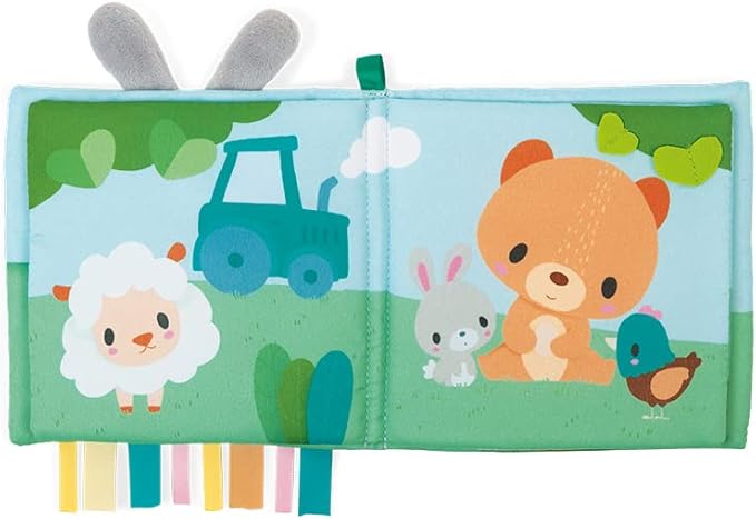 Kaloo - Choo - Choo at the Farm Fabric Activity Book - 0 Months + - K971800