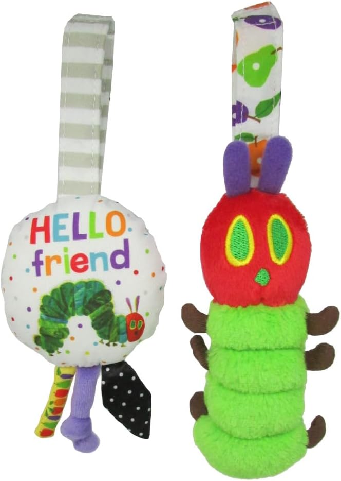 Kids Preferred Eric Carle The Very Hungery Caterpillar Chime and Bell Set for Babies